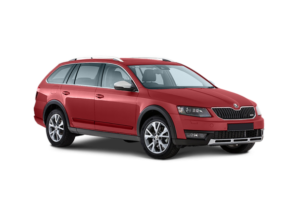 Skoda Octavia Scout Цвет: Красный Velvet металлик